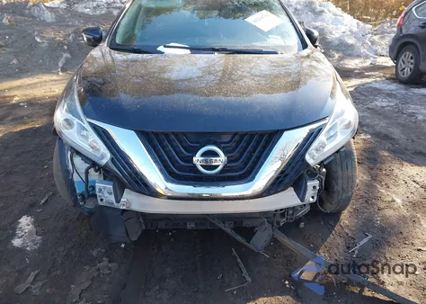 2017 Nissan Murano Sv z USA, uszkodzony, nr VIN 5N1AZ2MH0HN114225